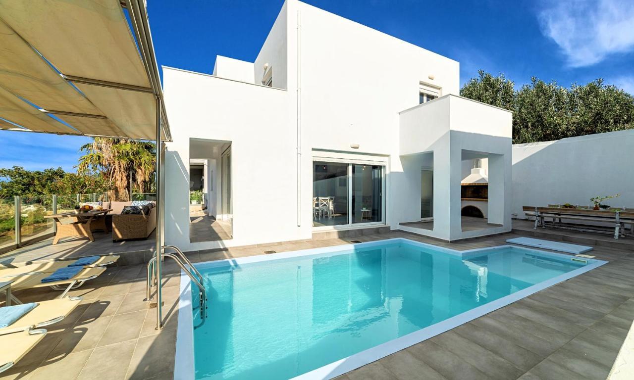 Cretan Sunset Villa Heated Pool Dhrámia المظهر الخارجي الصورة