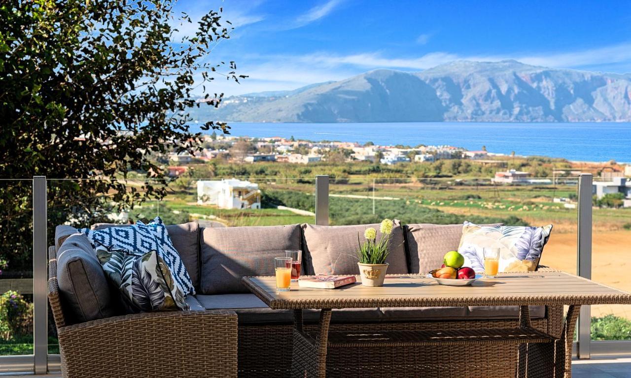 Cretan Sunset Villa Heated Pool Dhrámia المظهر الخارجي الصورة