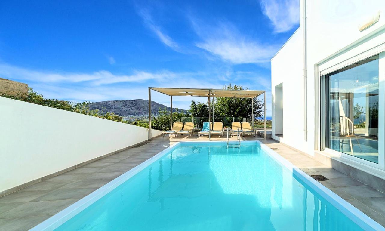 Cretan Sunset Villa Heated Pool Dhrámia المظهر الخارجي الصورة