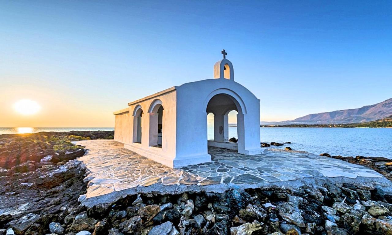 Cretan Sunset Villa Heated Pool Dhrámia المظهر الخارجي الصورة