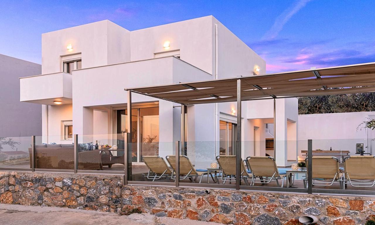 Cretan Sunset Villa Heated Pool Dhrámia المظهر الخارجي الصورة