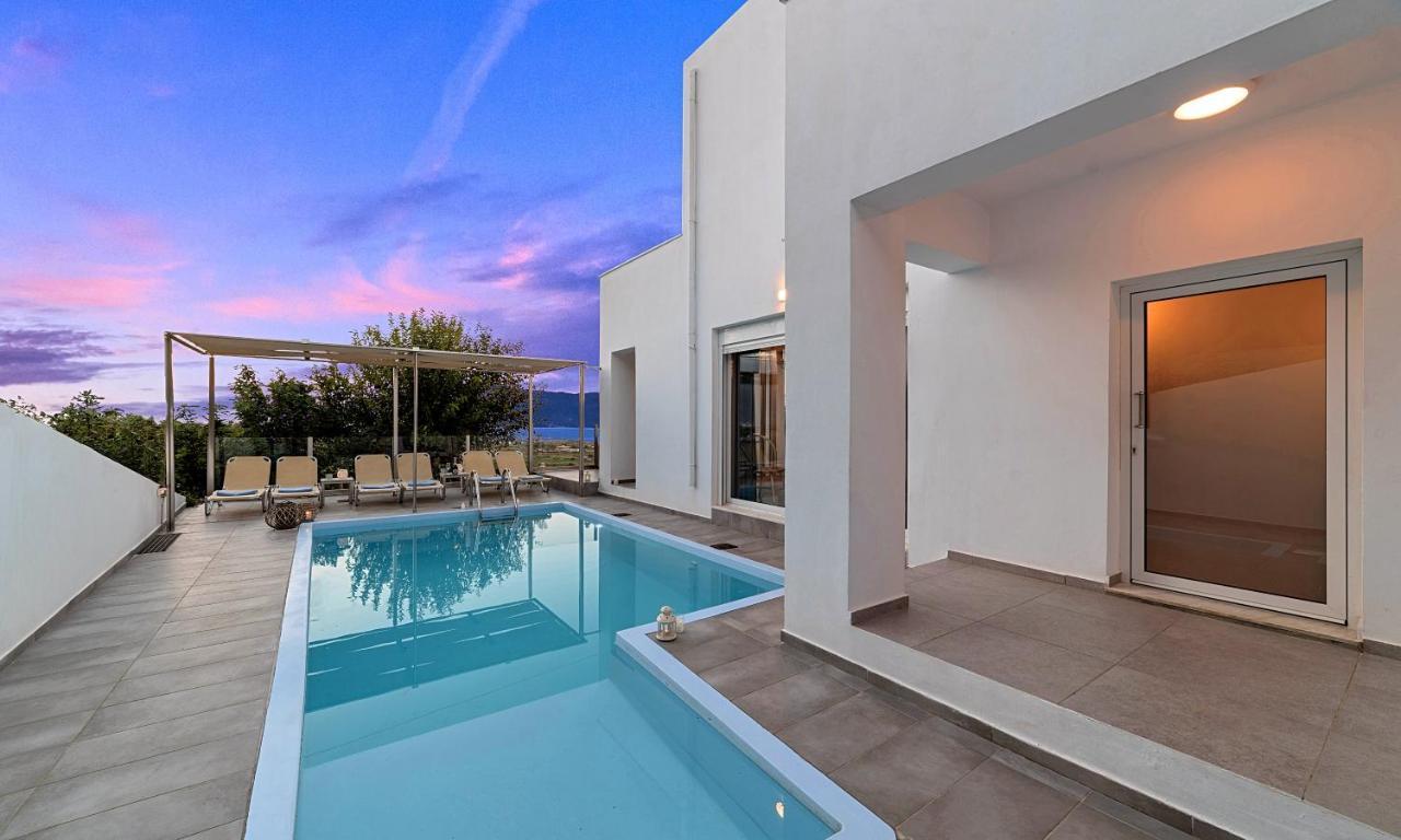 Cretan Sunset Villa Heated Pool Dhrámia المظهر الخارجي الصورة